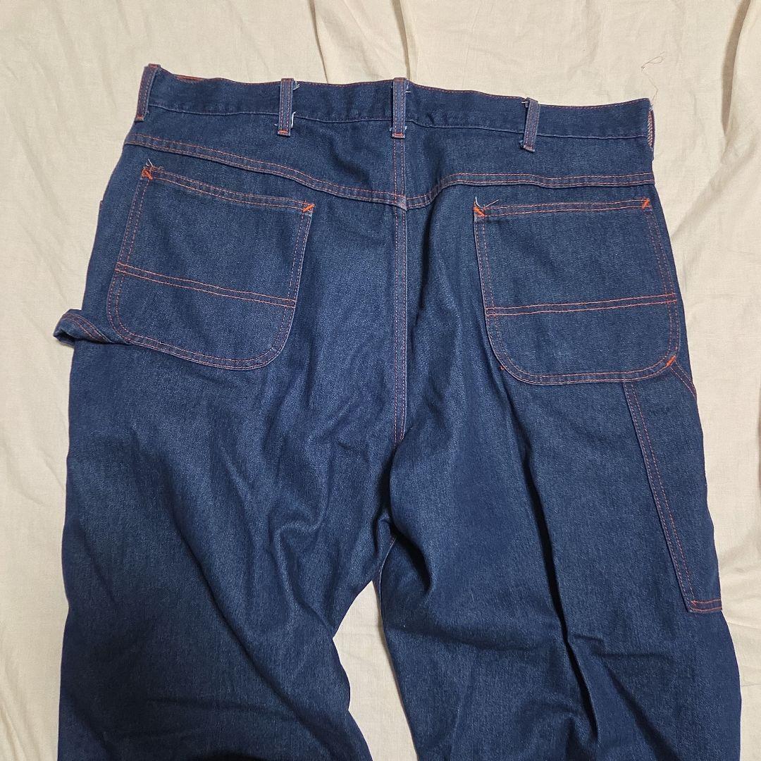 極上濃紺！80s BIGMAC ペインターパンツ 色残9割 JCPenney