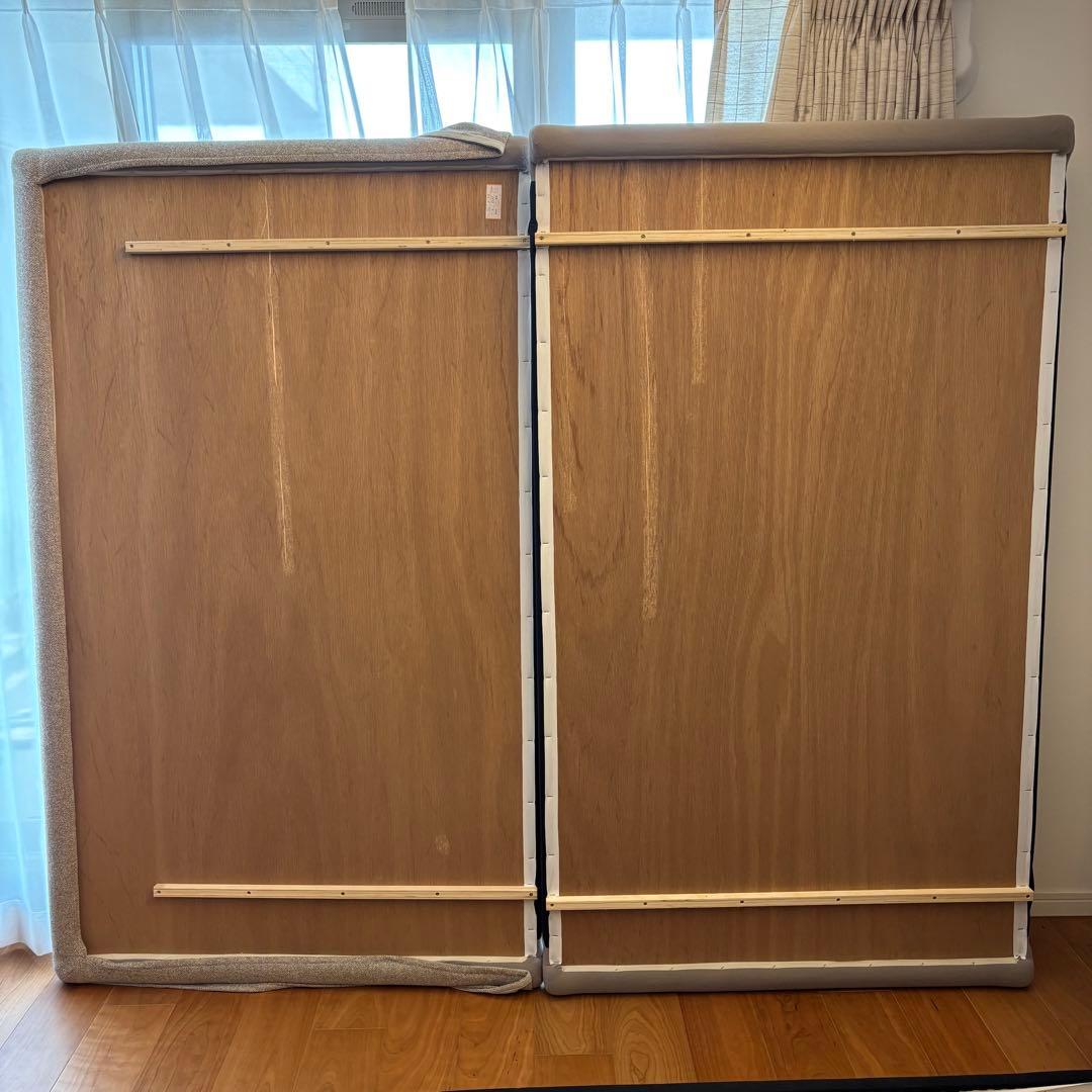 まき様★超美品★ACTUS アクタス SOSIAクイーンベッド ファブリック