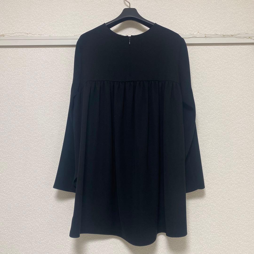 YOKO CHAN ヨーコチャン　黒 長袖チュニック　ブラウス　40サイズ