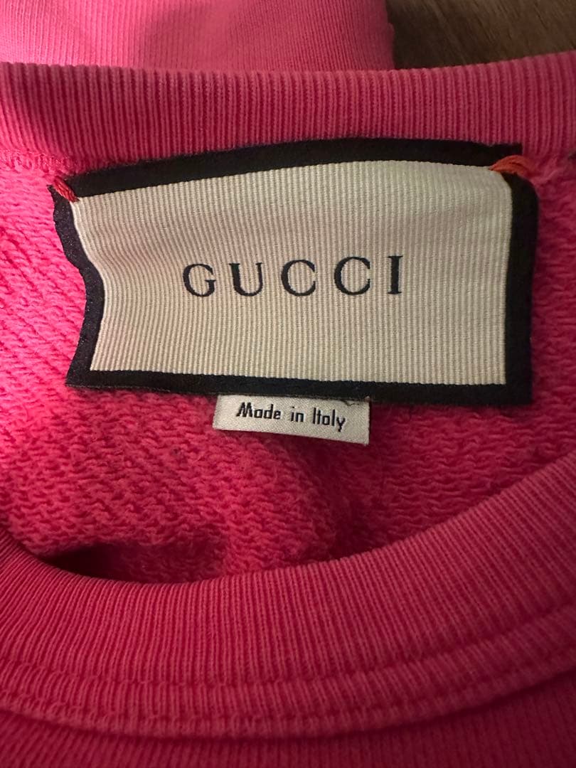 GUCCI ピンク IDOLトレーナー