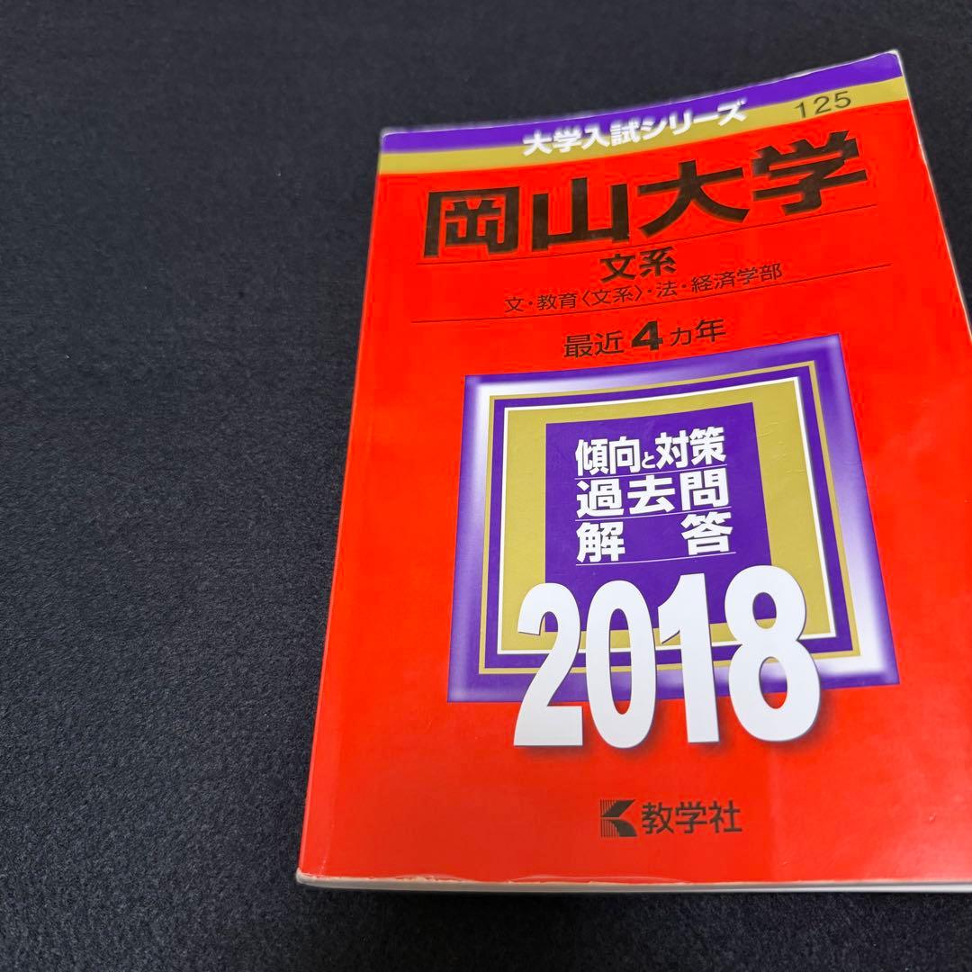 赤本　岡山大学　文系　1991年～2021年 29年分