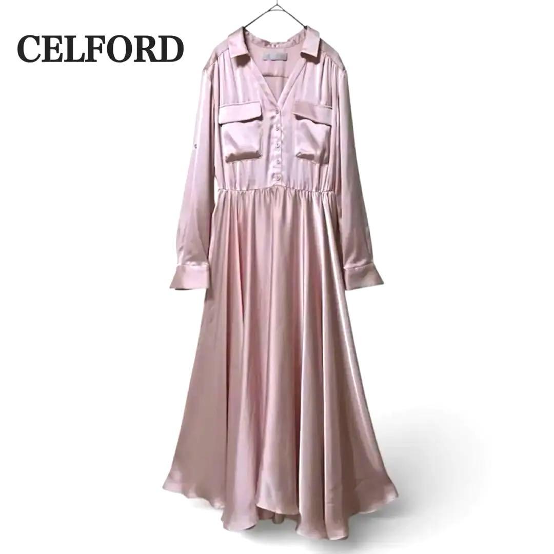 セルフォード　ハンカチヘムワンピース　田中みな実　橋本環奈　着用モデル　36 S