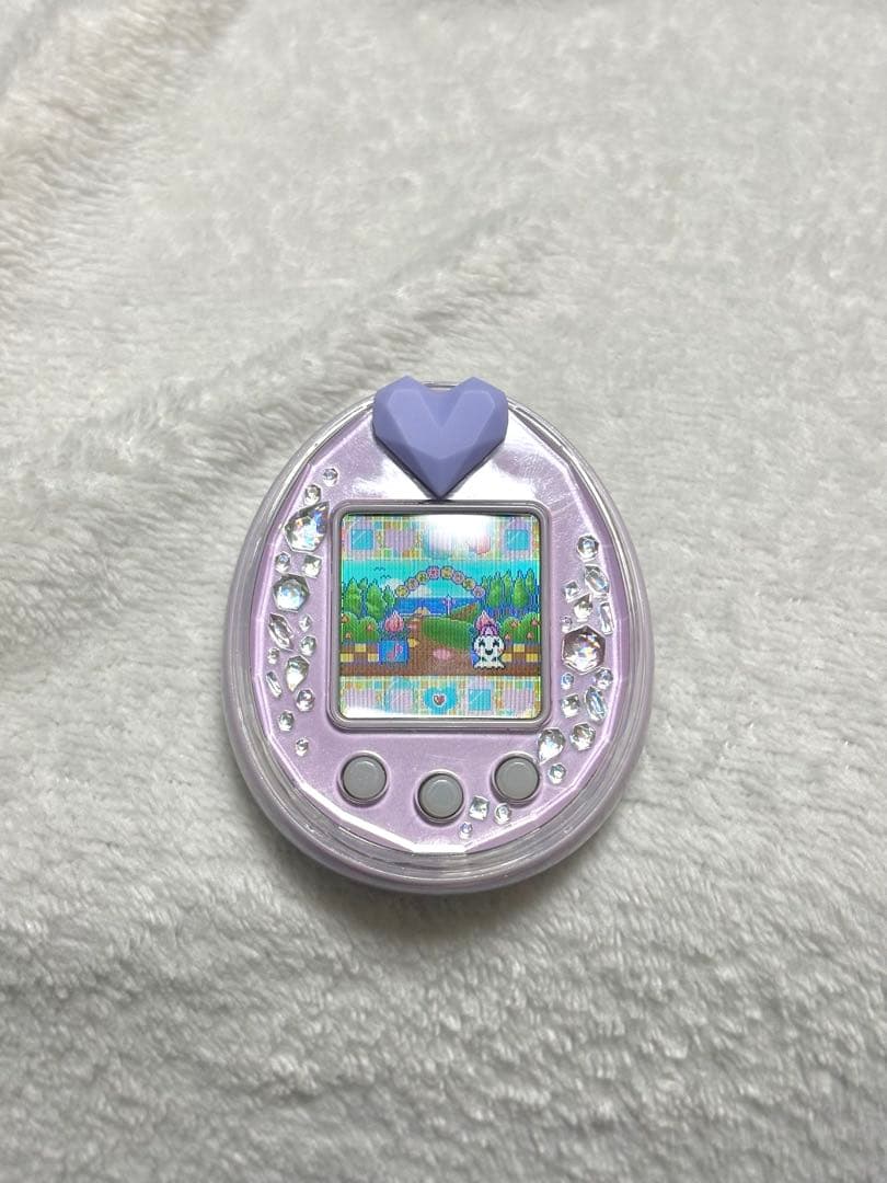 【美品】たまごっちピースパープル紫