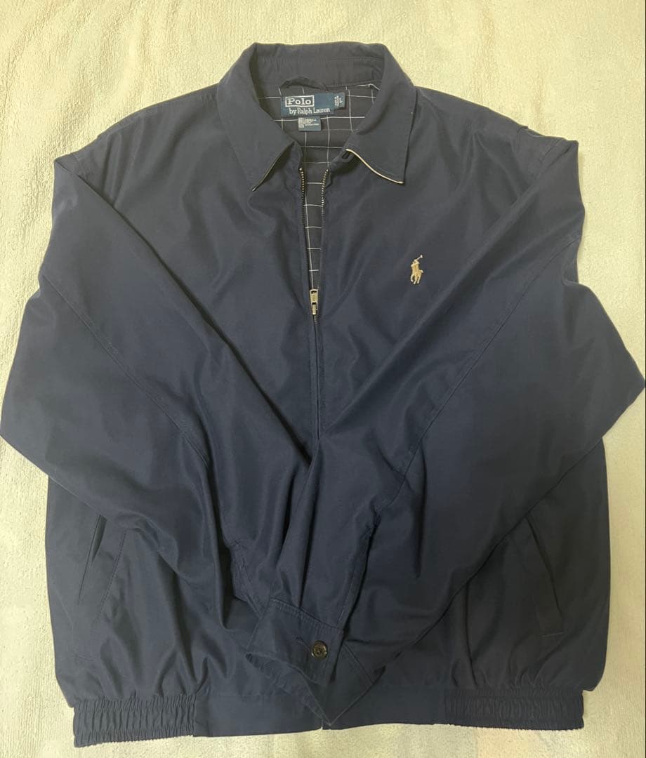 90s Ralph Lauren スウィングトップ　ネイビー
