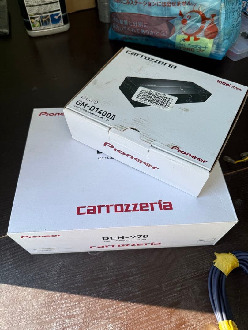 Pioneer DEH-970 GM-D1400Ⅱ セット　deh-970