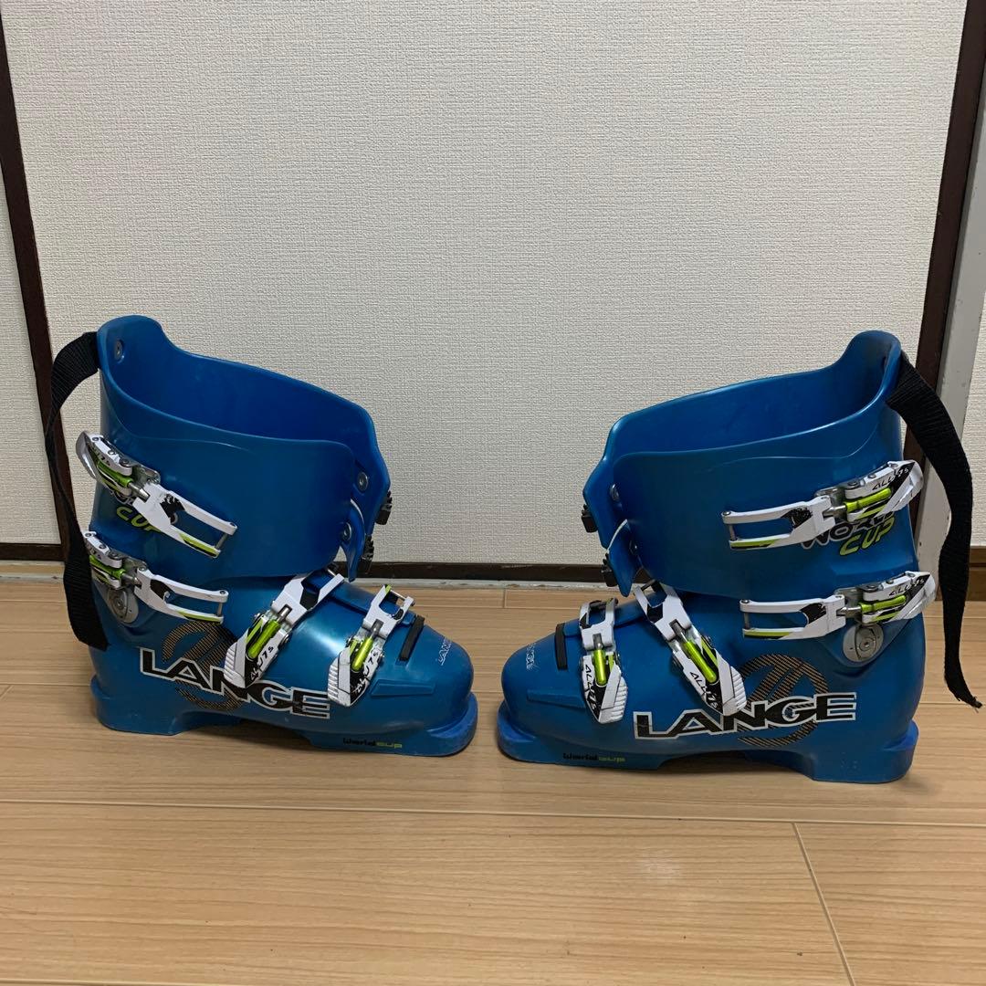 LANGE スキー靴 青