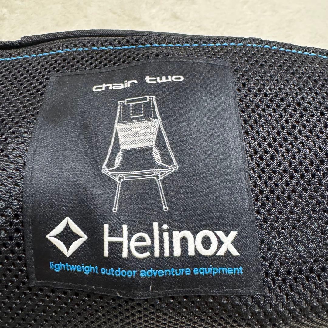 人気Helinox chair Two ヘリノックス チェアツー　グレー灰色