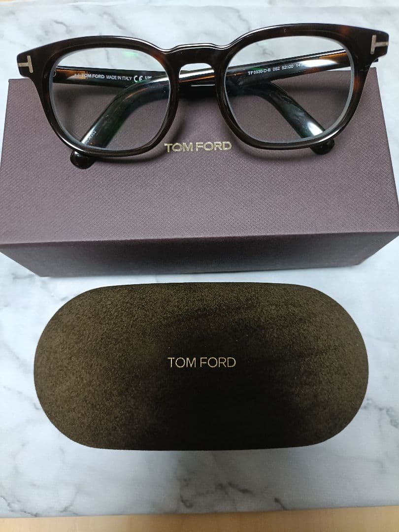 TOMFORD 眼鏡 FT5930-D-B/V 052 トムフォード