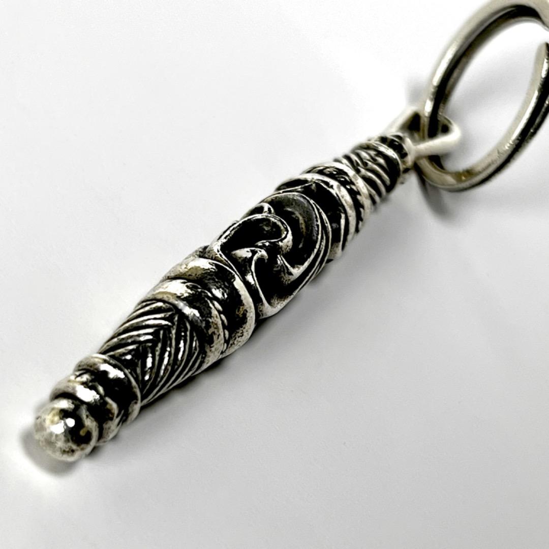 正規 クロムハーツ SMALL ROLLER スモール ローラー キーホルダー