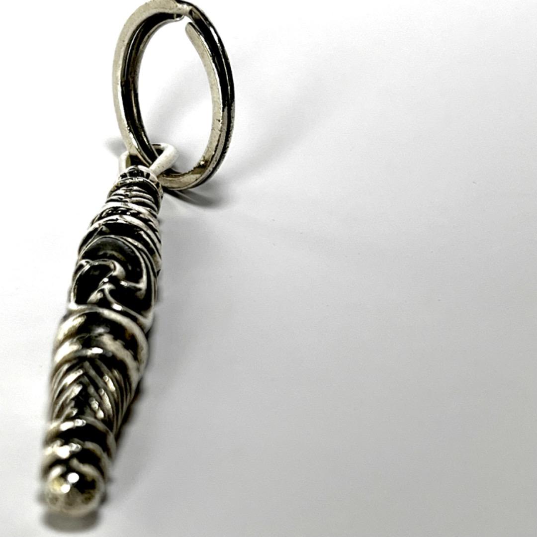 正規 クロムハーツ SMALL ROLLER スモール ローラー キーホルダー