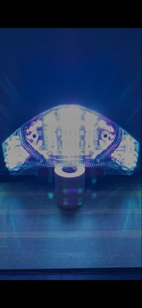 バイク用 高輝度 青色LEDライト