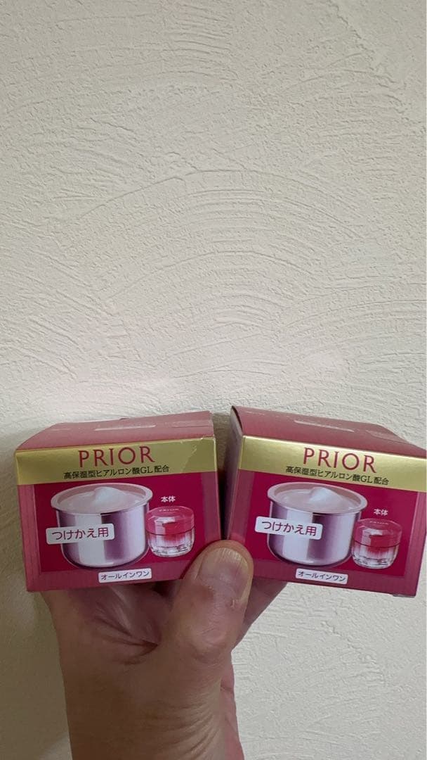 つけ替え用PRIORオールインワン 薬用 リンクル美コルセットゲル90g*2新品