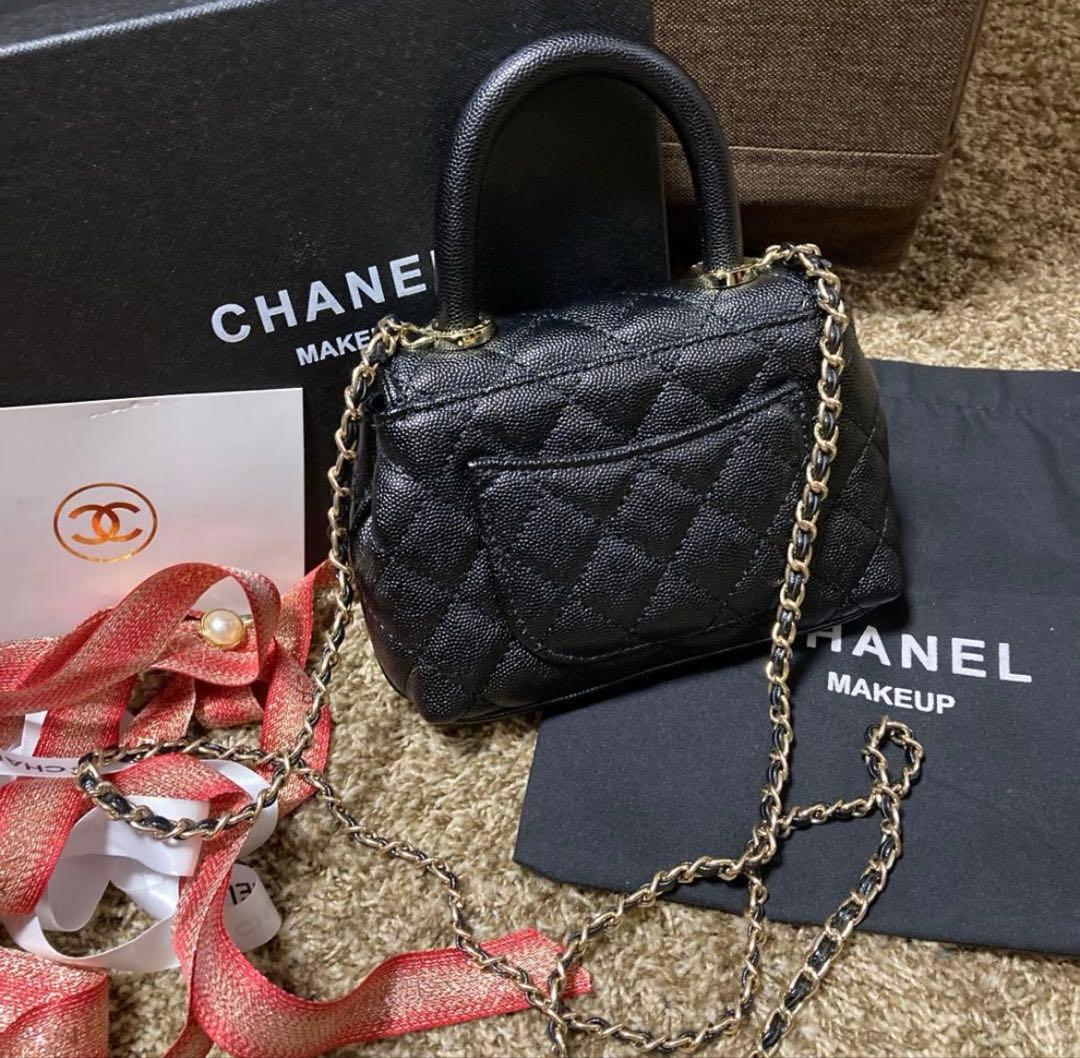 CHANEL ノベルティ ハンドバッグ ショルダーバッグ ミニ チェーンバッグ