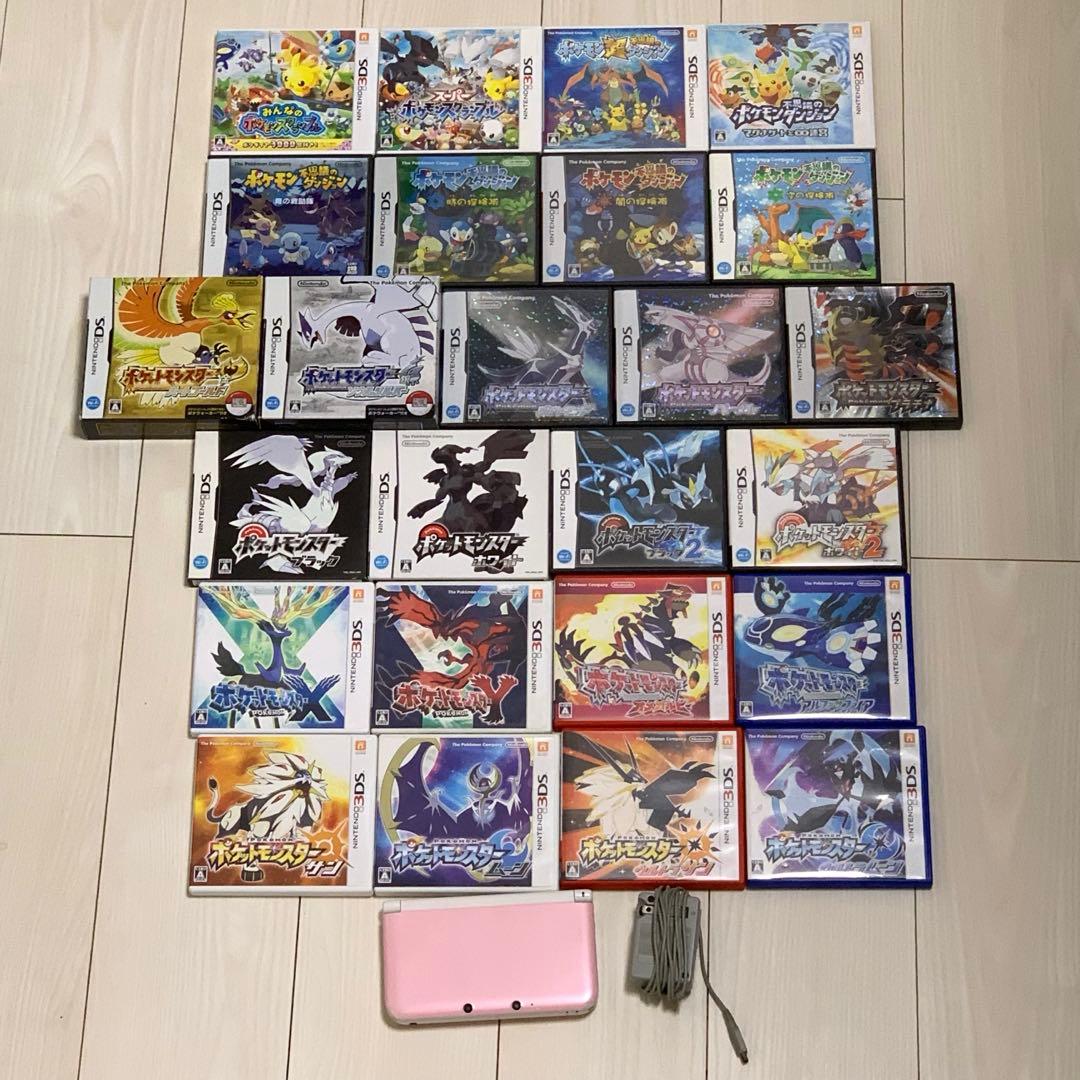 DS 3DSソフト ポケットモンスター 25本 まとめ売り