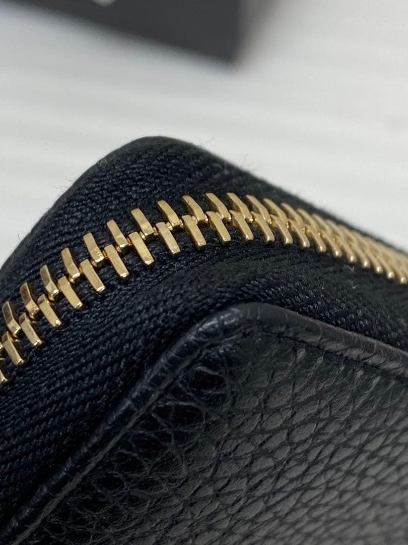 3-2895 GUCCI グッチ ラウンドジップ 長財布