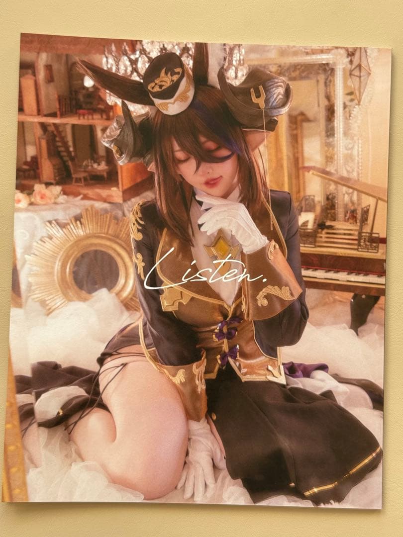 c103 ハイパーメガトンラクエン ガレヲン写真集「listen.」 サイン付き