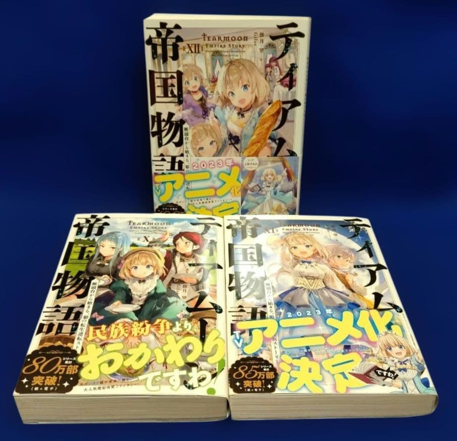 ティアムーン帝国物語 ～断頭台から始まる、姫の転生逆転ストーリー〜 1〜18