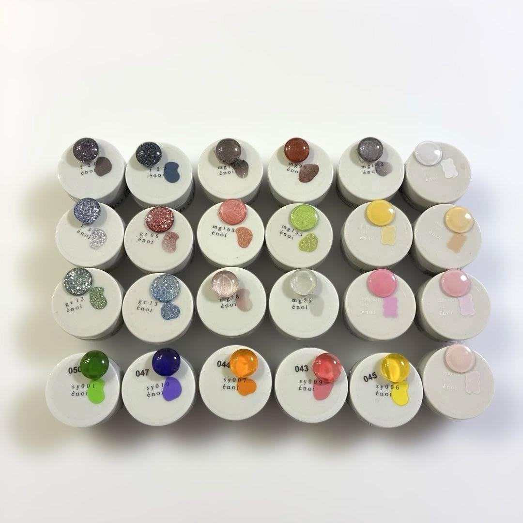 enoi マグ グリッター シロップ フラッシュ 24色セット