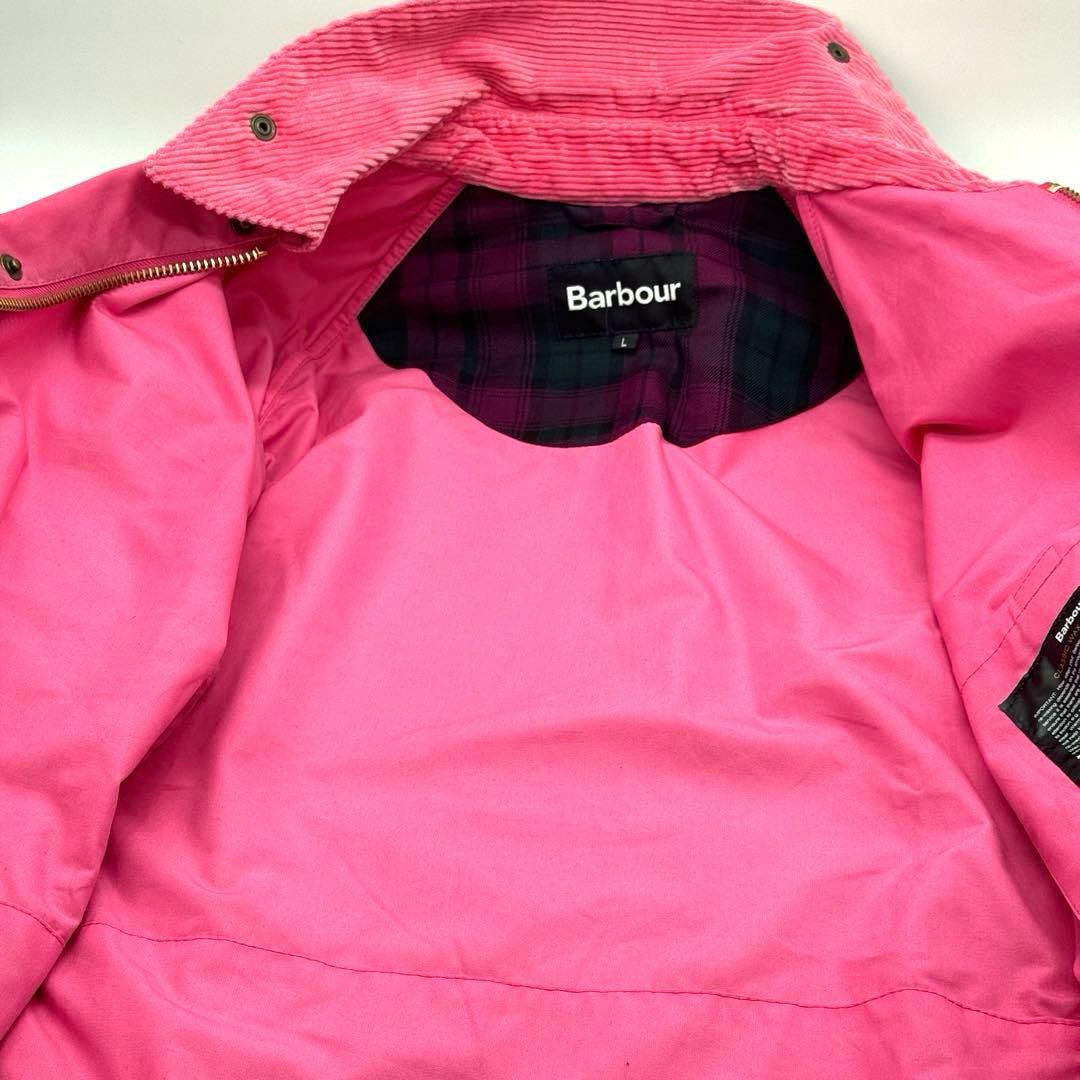 バブアー パームエンジェル　コラボ　ピンク ビデイル　ジャケット　メンズ　 L