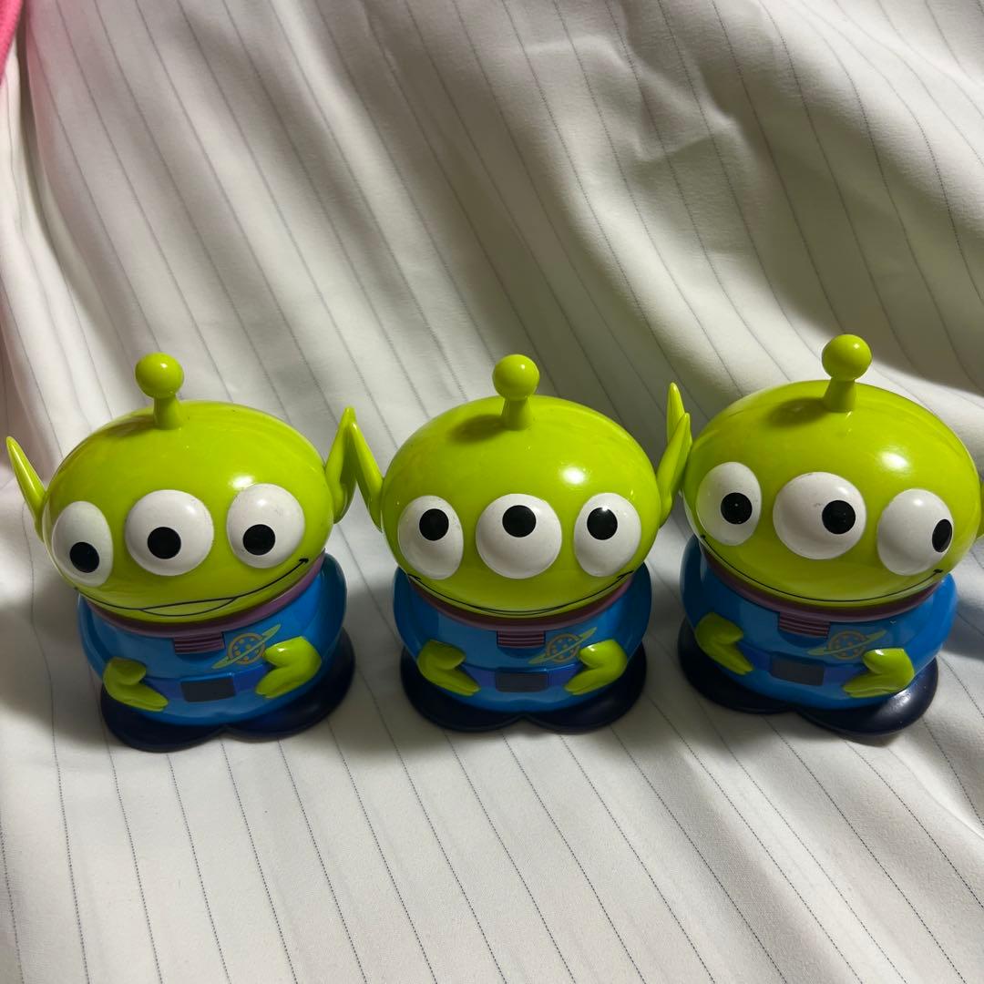 トイストーリー リトルグリーメン　エイリアンポット 容器　ケース