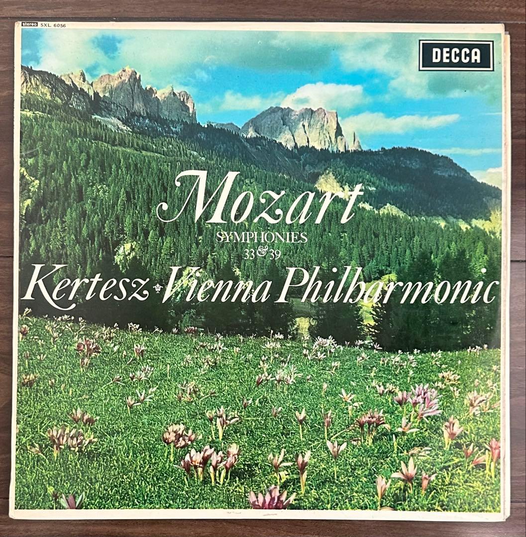 Mozart Symphonies 33 & 39 レコード