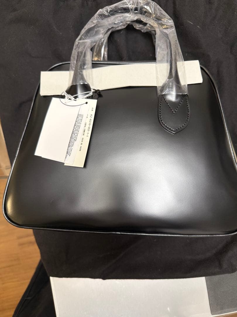 【セール】コムデギャルソン　台形バッグ　ステアバッグ　ブラック　サイズ3