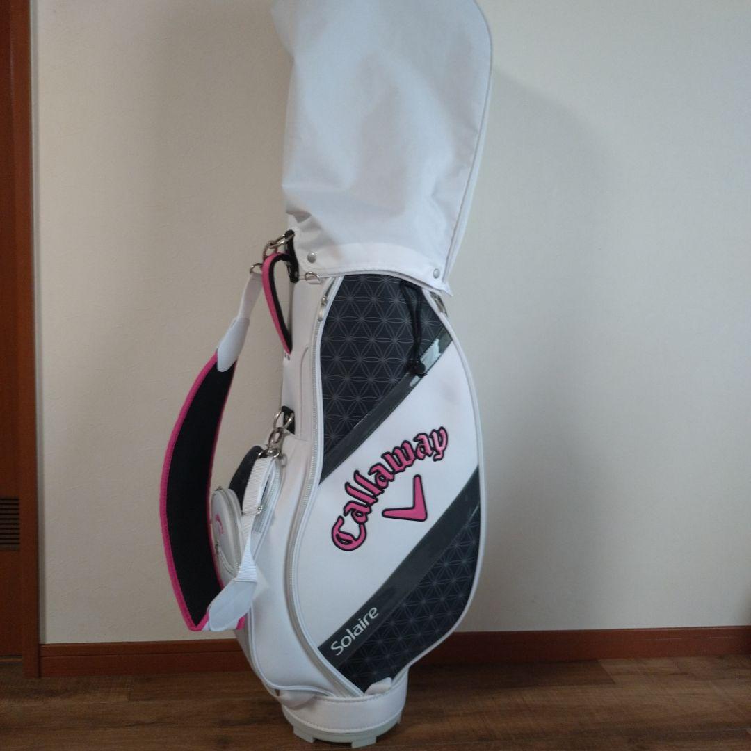 Callaway ゴルフバッグ ホワイト/ピンク
