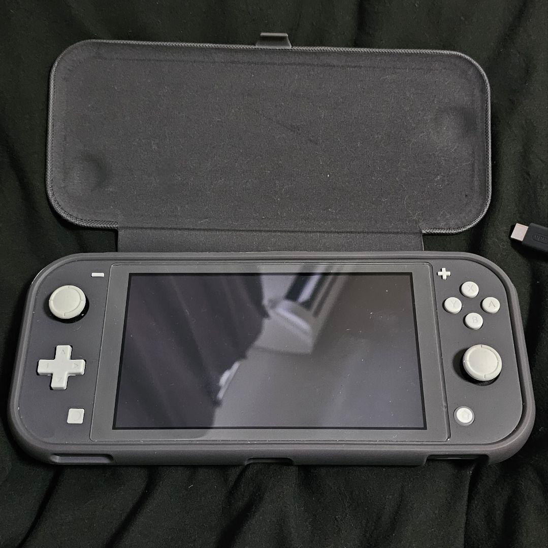 P*！様 【箱・充電器あり】Nintendo Switch Lite グレー