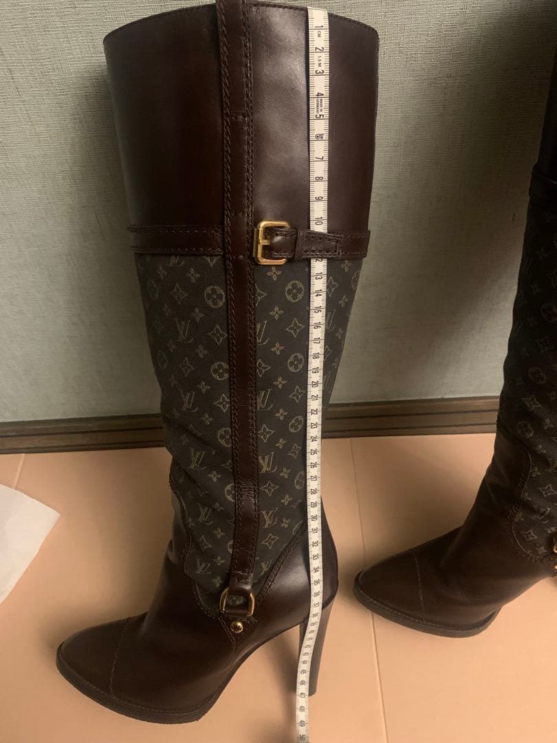 Louis Vuitton ルイヴィトン　ロングブーツ ブラウン