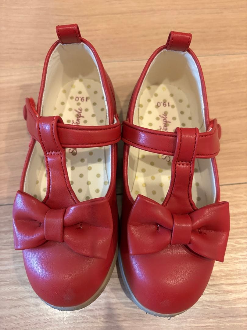 シャリーテンプール　19cm 5点セット　シューズ