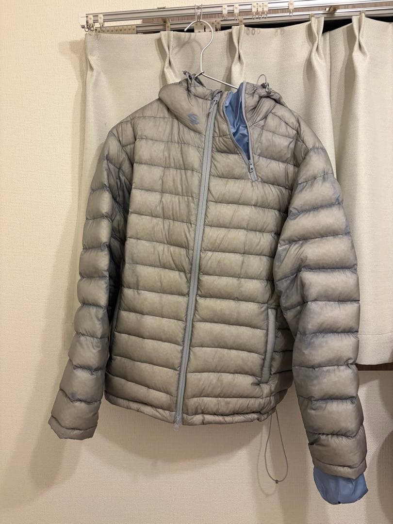 【SAN SAN GEAR】 Suffix puffer jacket GREY