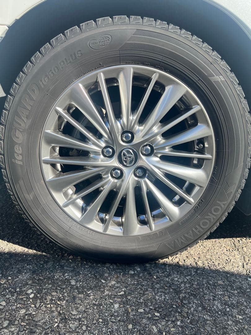 アルファード３０系後期17インチ ホイールセット　スタッドレス