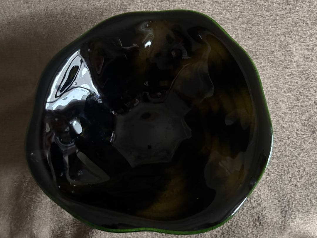 ガラス製ボウル　稲嶺盛吉作