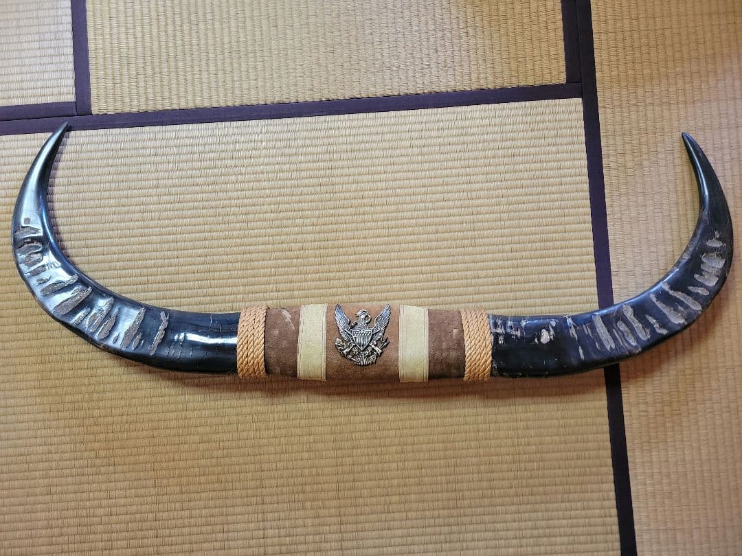 し*☆様 水牛の角　インテリア　186cm送料込み‼️