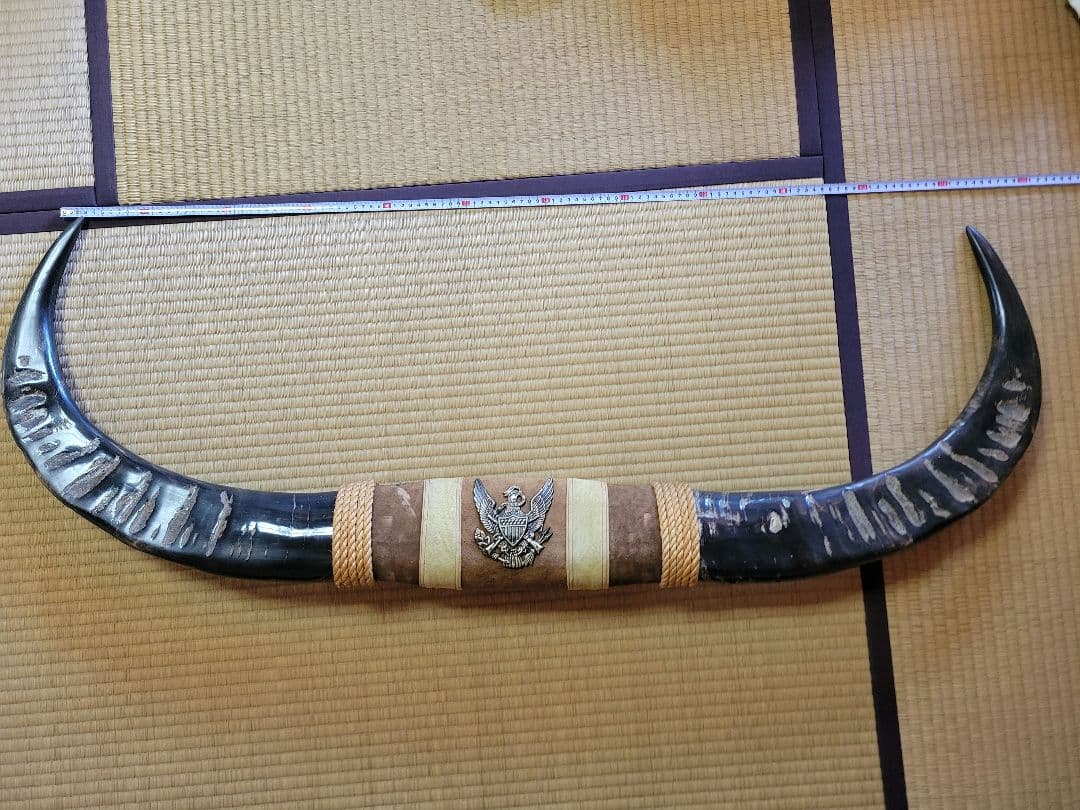 し*☆様 水牛の角　インテリア　186cm送料込み‼️