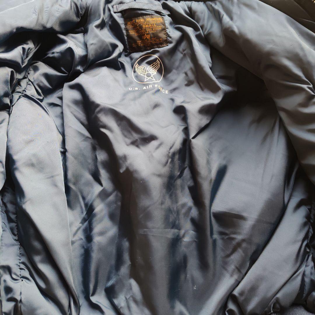 k*u様 アメリカ製　ALPHA　B-１５C　ネイビー 　サイズS