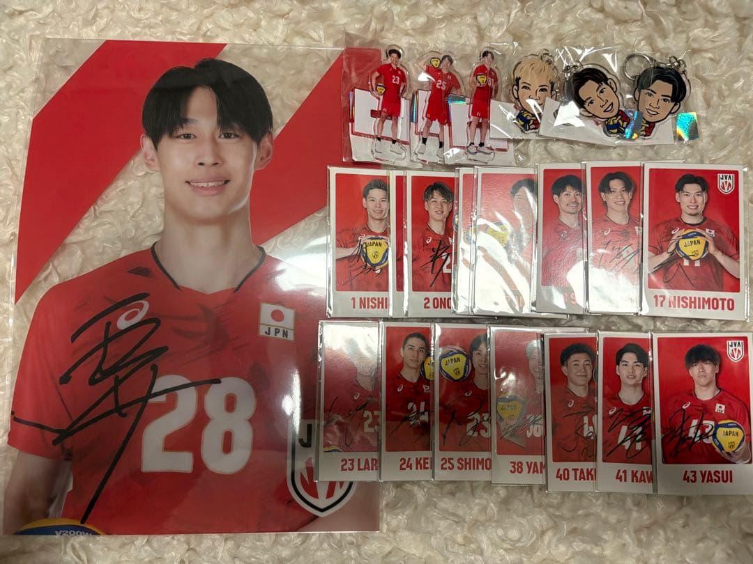 バレーボール男子日本代表 2025 モバガチャ 男子バレー 第6弾