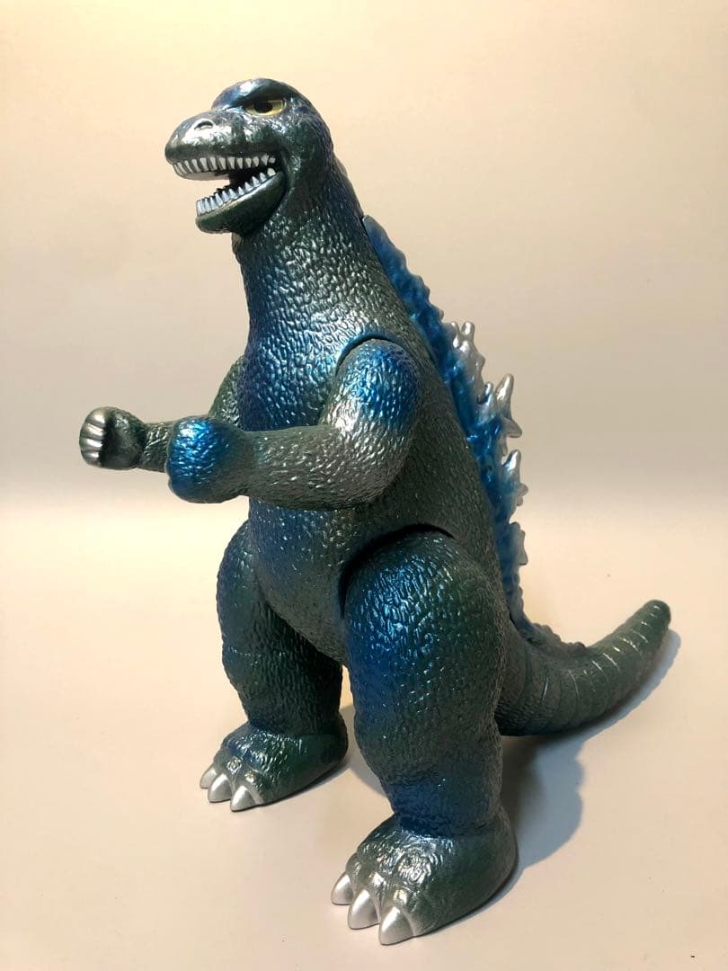 世紀の大怪獣 マルサン ゴジラ クラシック 450 ゴジラブルー ソフビ