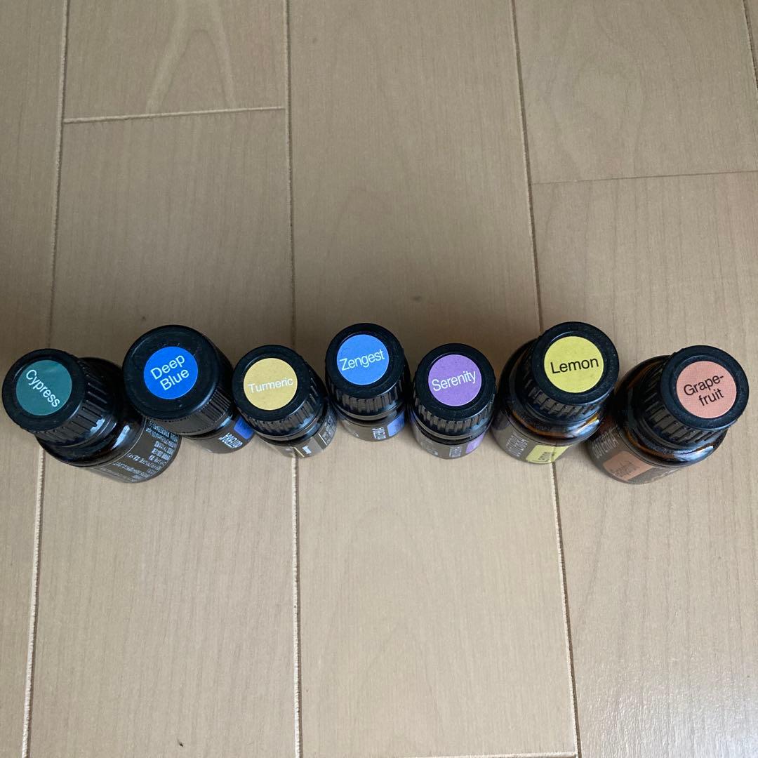 新品doTERRA サイプレス　ディープブルーなど7本セット