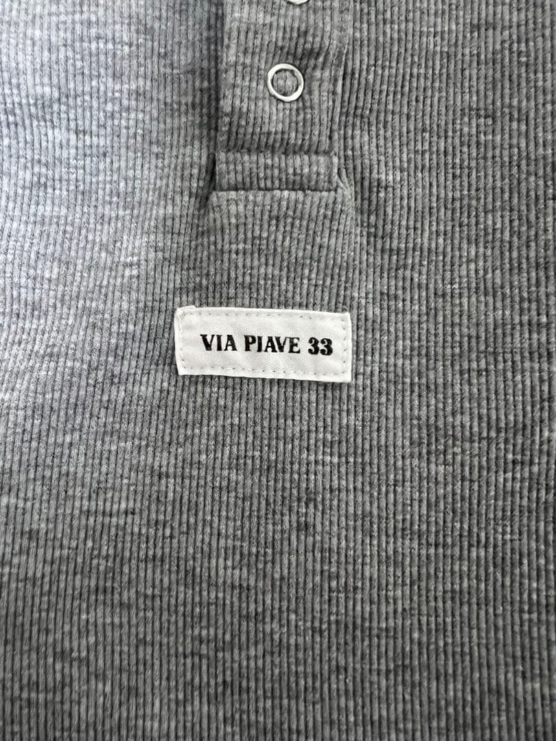 via piave 33 ヘンリーネック　ロンT