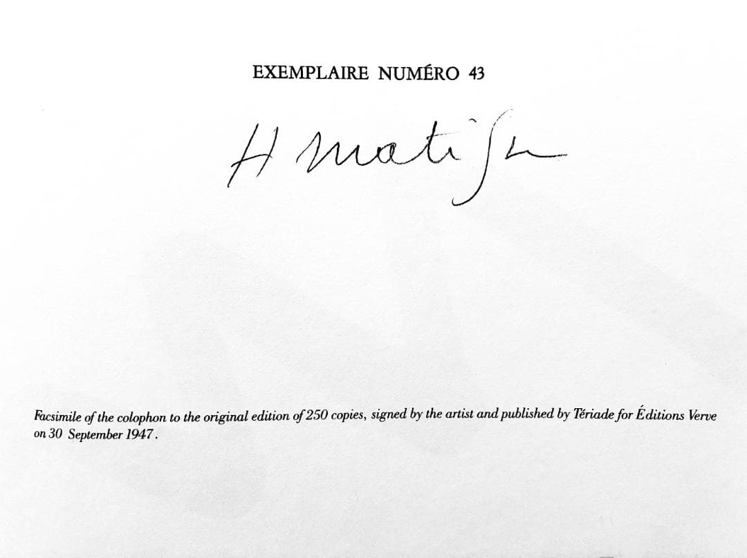 アンリ・マティス豪華画集 [函入り・上製本]