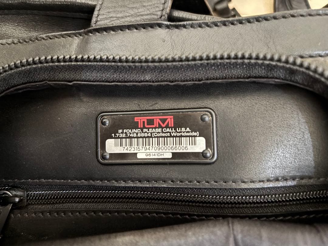 TUMI ビジネスバッグ ブラック　96141DH