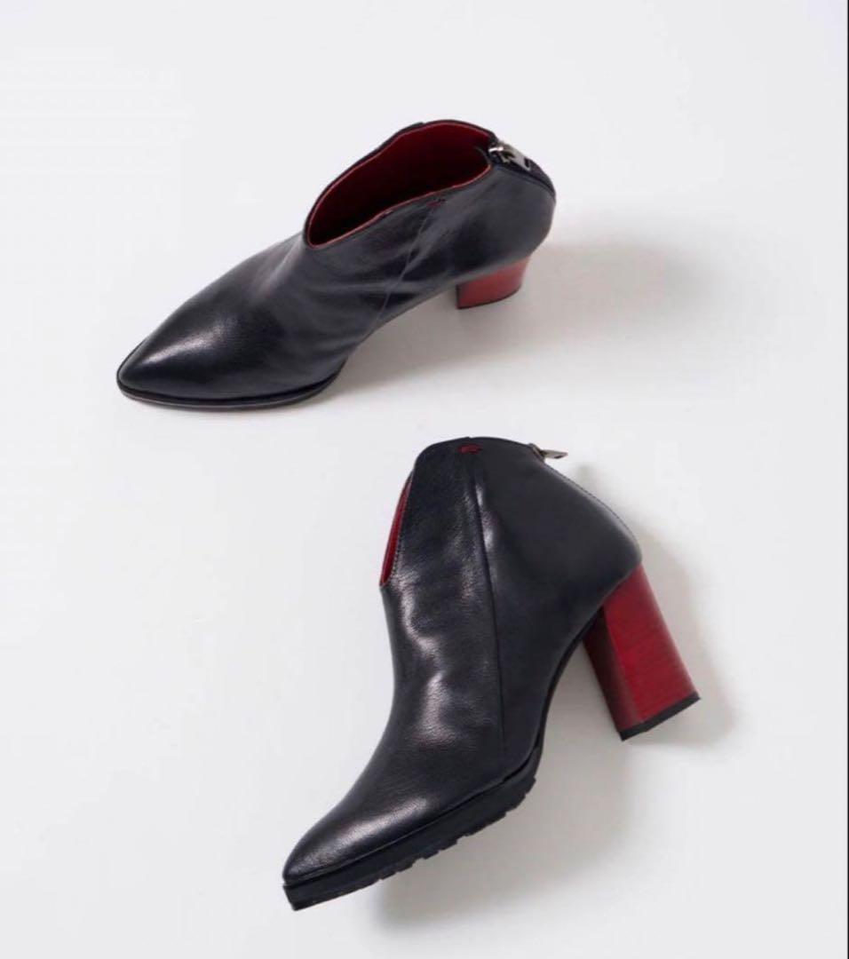 MANAチャンキー・ブーツ BL/C 37size 23.5㌢新品未使用