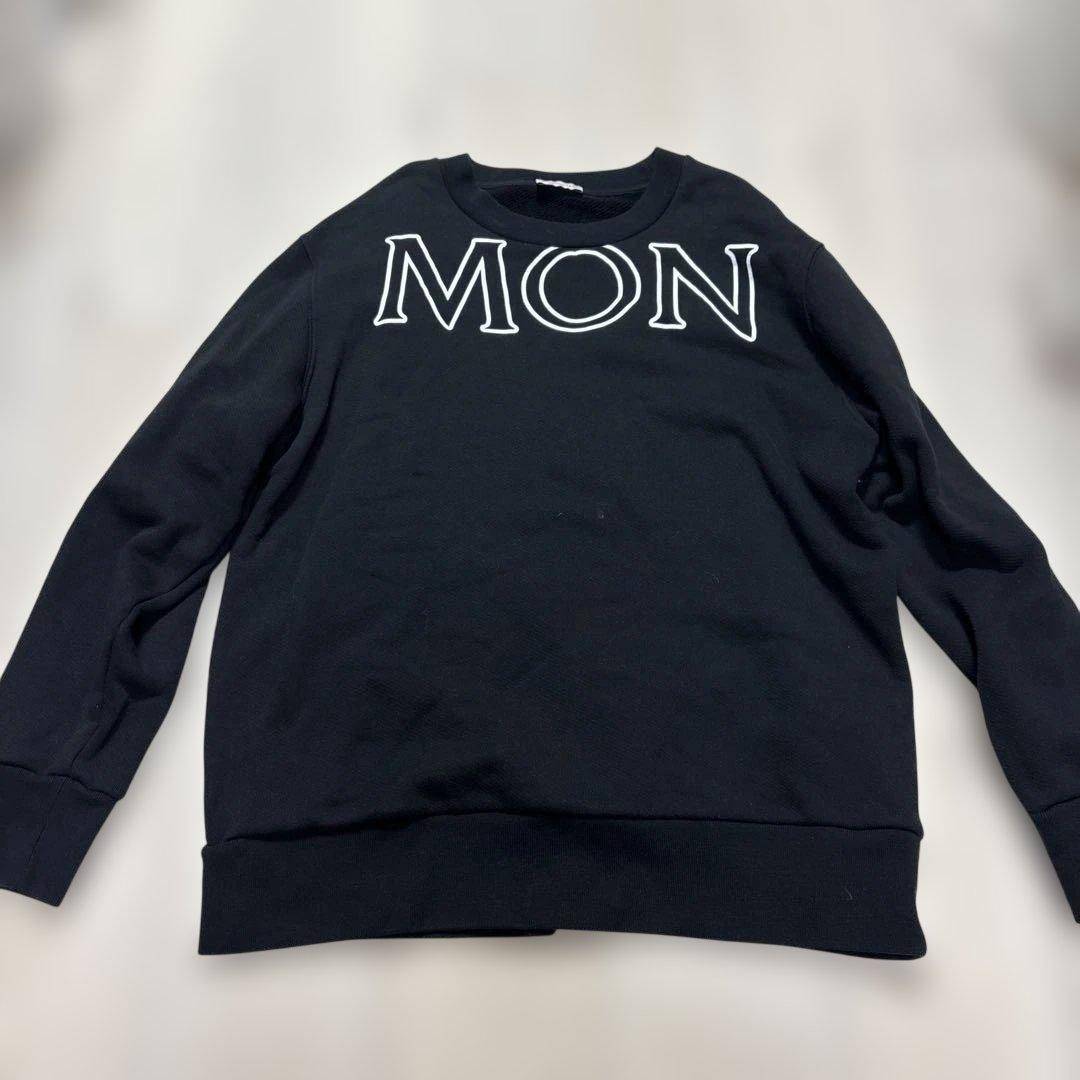 キ*8様 MONCLER ブラック スウェット L