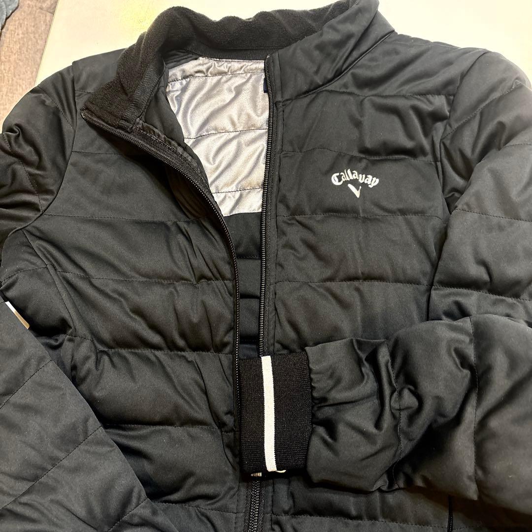 キャロウェイM中綿ジャケットニット帽2点セット