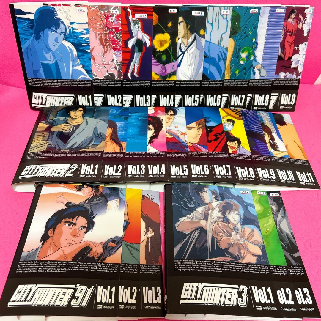 CITY HUNTER シティーハンター 1期〜4期 DVD 全卷セット アニメ