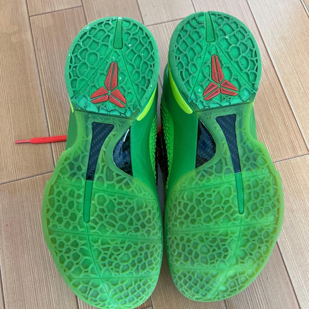 Kobe シューズ 蛍光グリーン/オレンジ