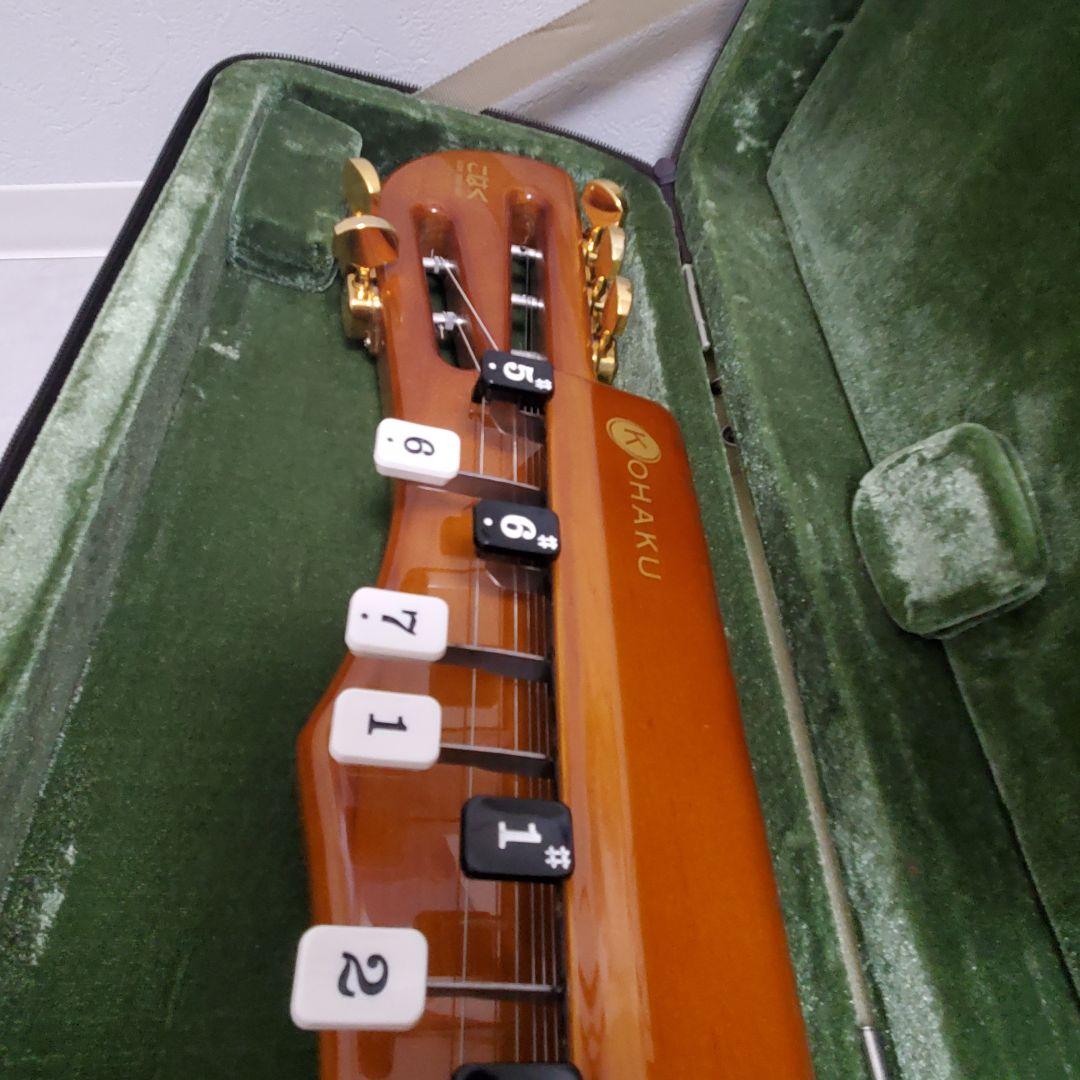 【未使用値下げ】SUZUKI 電気大正琴 こはく ソプラノ ケース+保証書