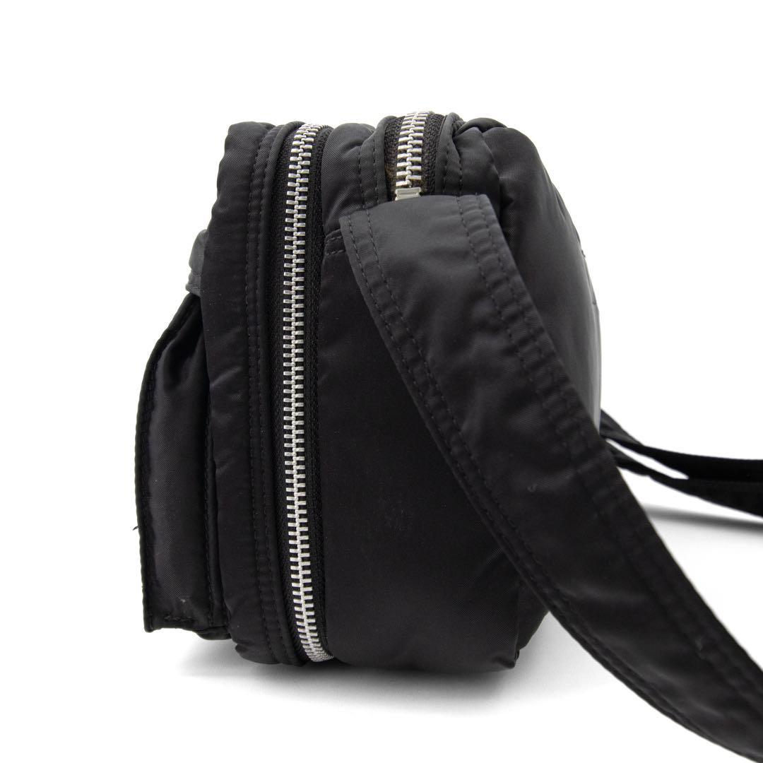 A090【美品】ポーター／タンカー　スリングバッグ　ショルダー　ナイロン　黒