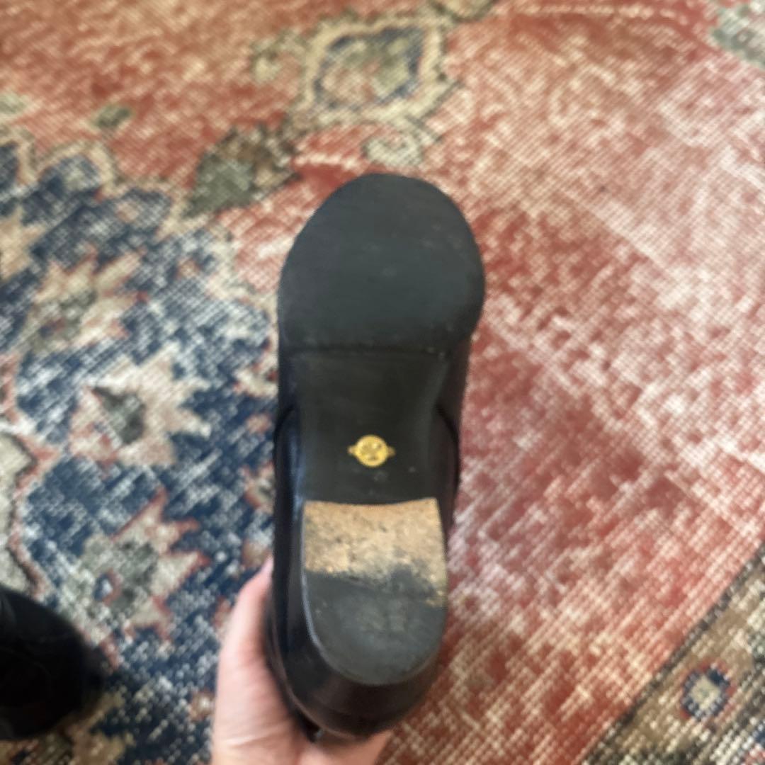 suzu様　レユッカス　ブラックレザーブーツ　24.5